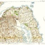 OS -1in Topo Col- 037 38 Pt 29-Newtown Ards-Ards Coast-Carrickfergus