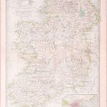 L065 Ireland The Century Atlas 1902