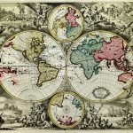 1713-World Hemispheres-Johannes Babtiste Homan-F1-44