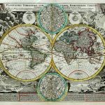 1740-World Map-Johannes Babiste Homan-1740-F1-3